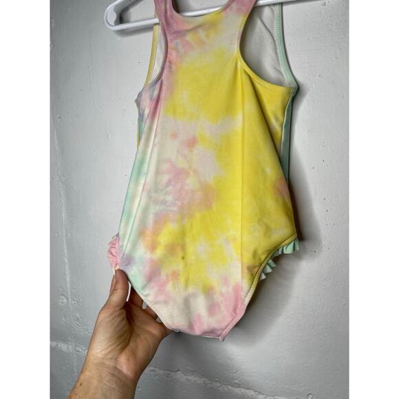 Polo Ralph Lauren Girls Tie Dye One Piece Bathing Suit Swimwear Size 24 Months - Picture 8 of 8